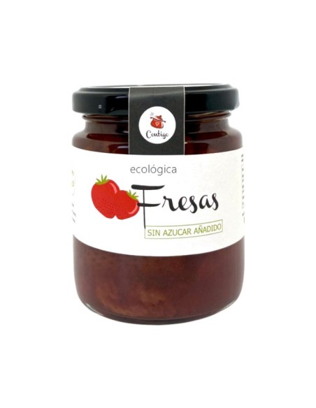 Mermelada de fresa sin azúcares añadidos