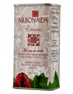 Acheter Essence de l'huile d'olive extra vierge (au basilic et à la tomate séchée) - Arbonaida 250 ml 2