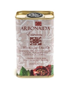 Acheter Essence de l'huile d'olive extra vierge (au basilic et à la tomate séchée) - Arbonaida 250 ml