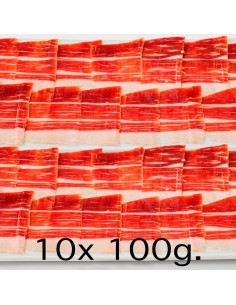 Acheter Jambon Ibérique tranché à la main (1 Kg)