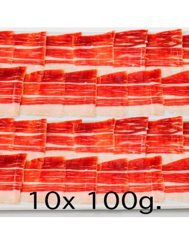 Acheter Jambon Ibérique tranché à la main (1 Kg)