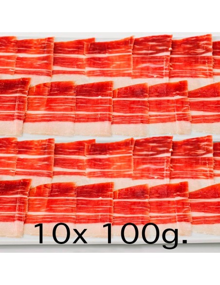 Buy 100 g Iberian Free range Acorn-fed Ham hand-carved