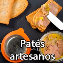 Patés artesanos